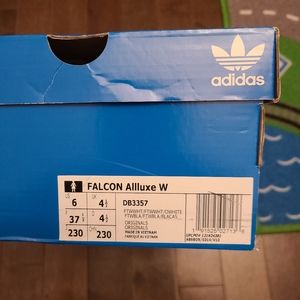 Adidas Falcon Allluxe DB 3357 Women US Size 6 Sneaker White